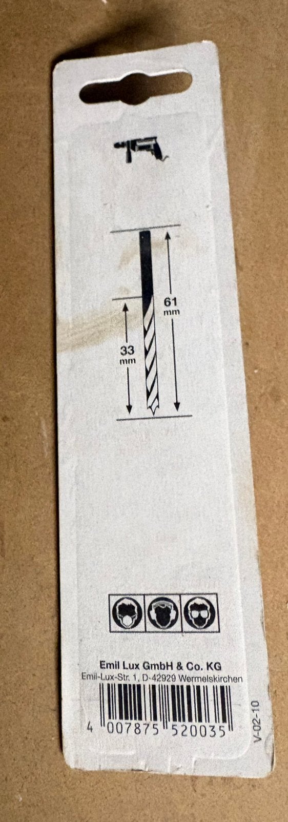 Meche a bois . 4.0 mm - HSS . Neuf, Enlèvement ou Envoi, Neuf, Foreuse et Perceuse