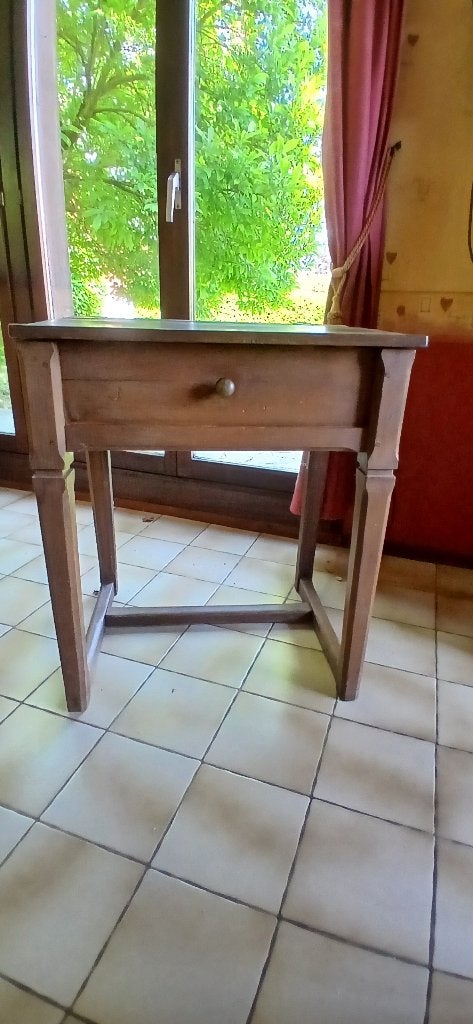 Ancien pupitre d'écolier, Ophalen, Gebruikt, Hout, Schoolbureau
