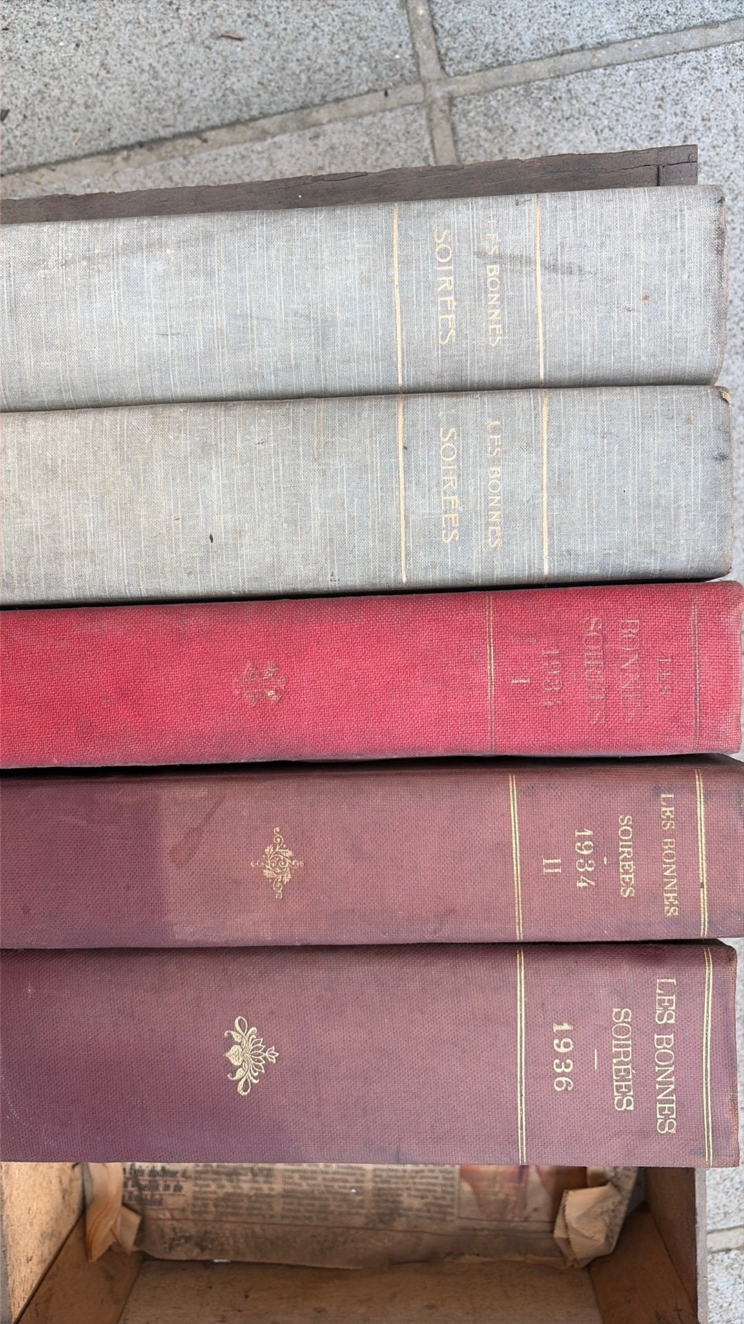 Les Bonnes Soirées — (1934 et 1936) — Vintage, Livres, Enlèvement, Utilisé, Général, Série complète
