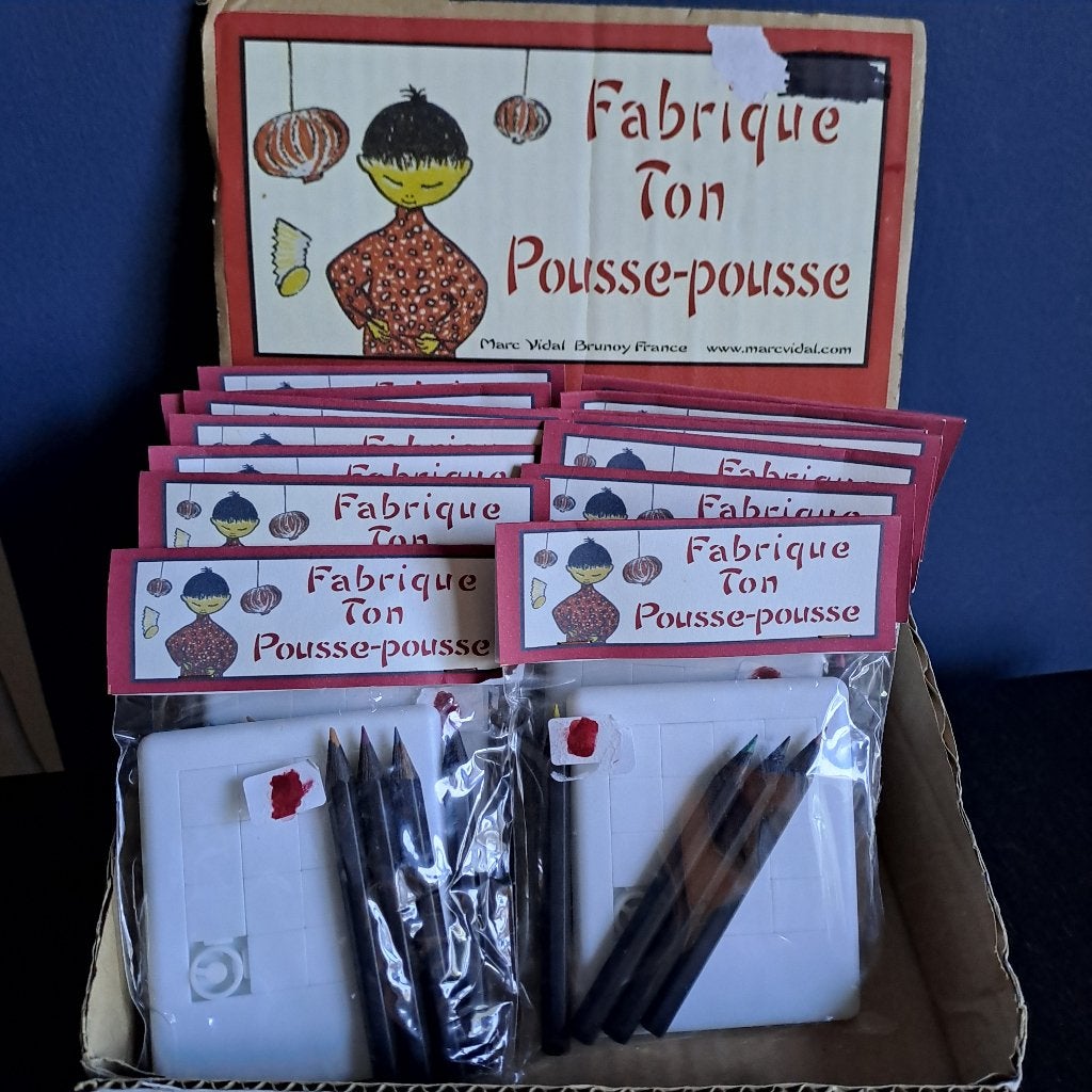 Fabrique ton Pousse-Pousse 14 kits créatifs Marc Vidal, Enlèvement ou Envoi, Neuf, Puzzles