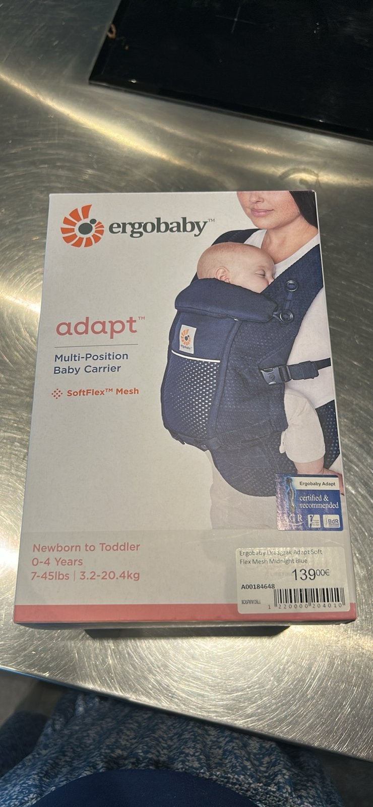 Ergobaby draagzak nieuwstaat, Ophalen, Draagzak