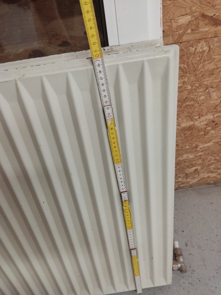 Radiateurs, Bricolage & Construction, Enlèvement, Utilisé, 80 cm ou plus, Radiateur