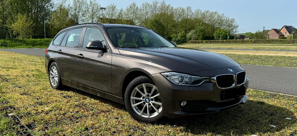 BMW F31 316I TOURING, Auto's, Achterwielaandrijving, Bruin, Leder, Break