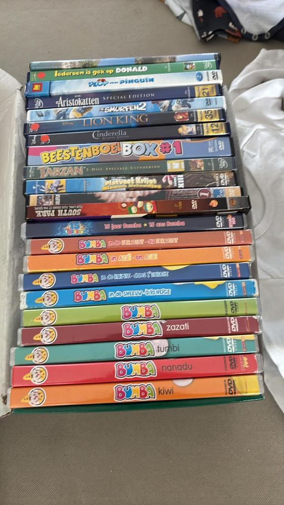Dvds bumba en andere, Ophalen of Verzenden, Zo goed als nieuw