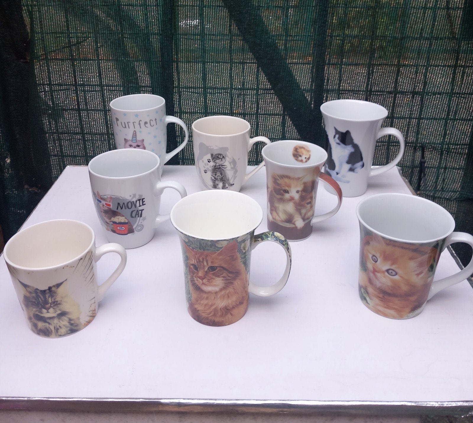 8 mokken samen 5€, Ophalen