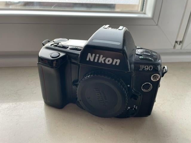 Nikon F90, Audio, Tv en Foto, Fotocamera's Analoog, Gebruikt, Spiegelreflex, Nikon, Ophalen of Verzenden
