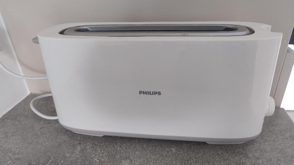 Philips Daily broodrooster, Elektronische apparatuur, Broodroosters, Ophalen, Gebruikt, Uitneembare kruimellade