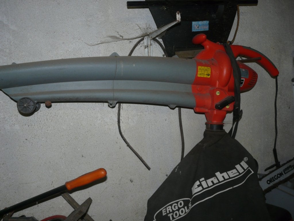 Souffleur à feuilles, Électrique, Avec sac de ramassage, Einhell, Enlèvement