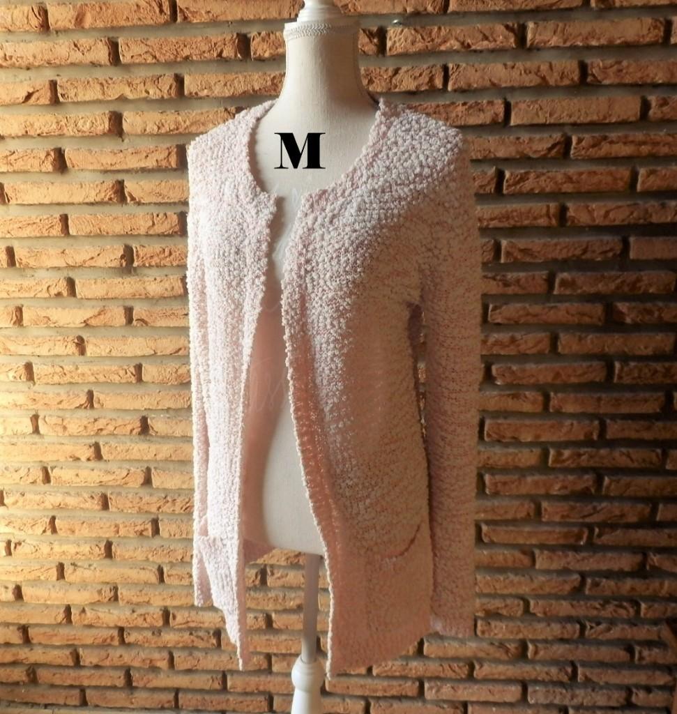 (56) -long gilet femme t.M rose - casual -, Taille 38/40 (M), Enlèvement ou Envoi, Rose, Comme neuf