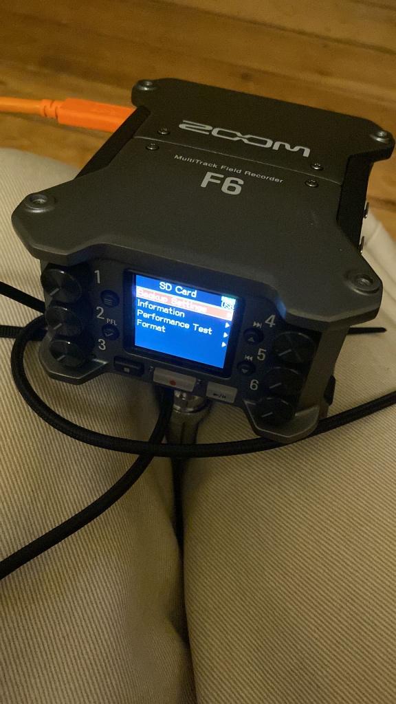 F6 audio recorder, Enlèvement, Comme neuf, Audio