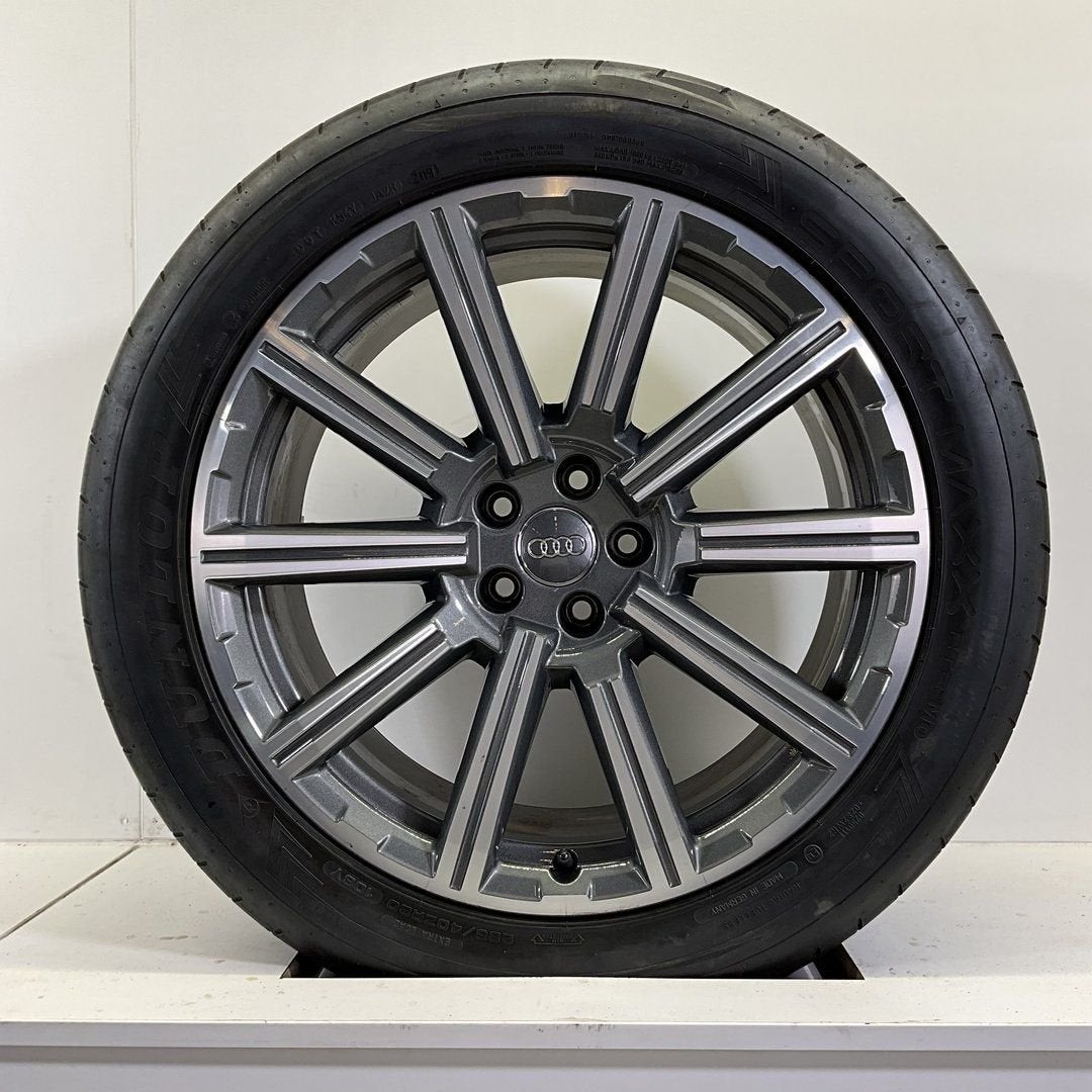 AUDI Q7 SQ7 VW TOUAREG SET VELGEN + ZOMERBANDEN 20 INCH, Gebruikt, -, 285 mm, -