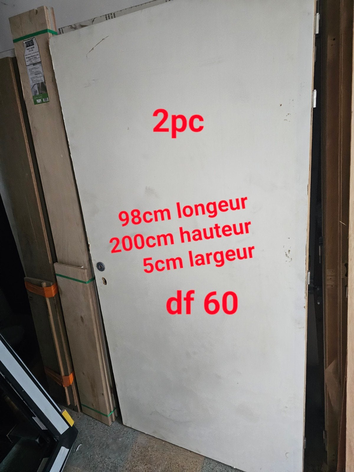 Porte coupe feu rf 60, Bricolage & Construction