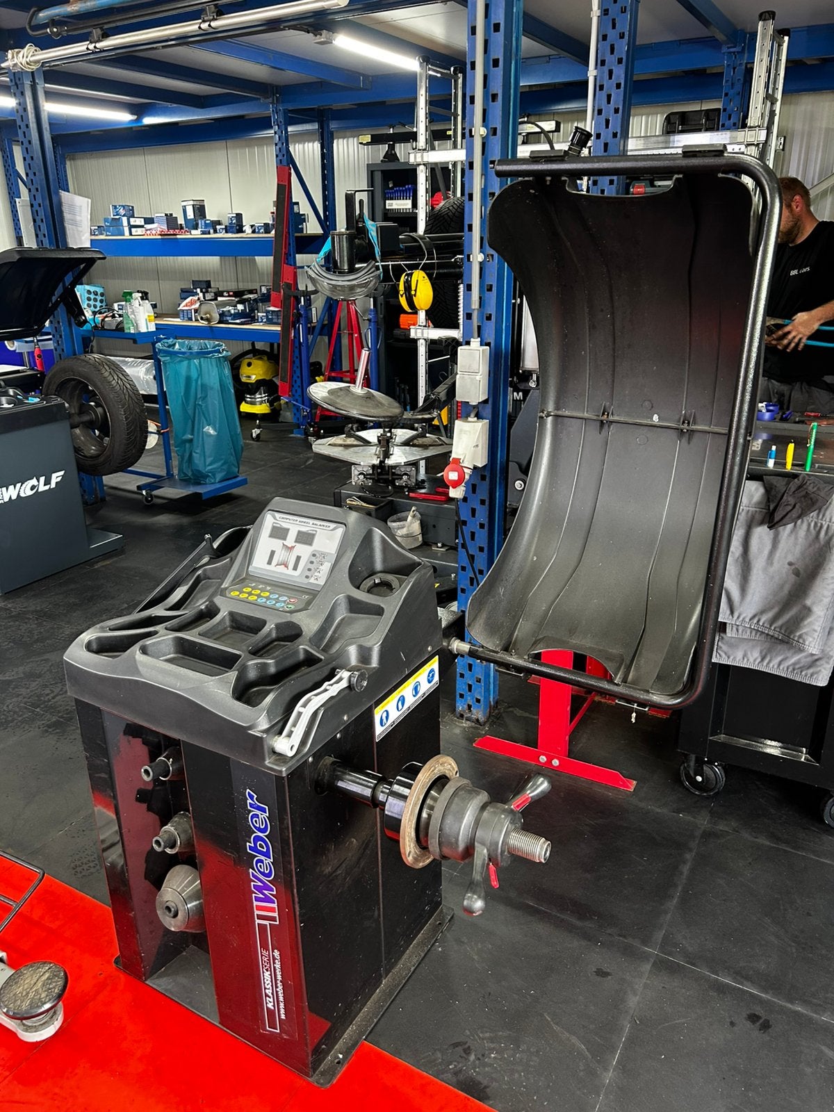 Banden balanceermachine weber, Enlèvement, Comme neuf