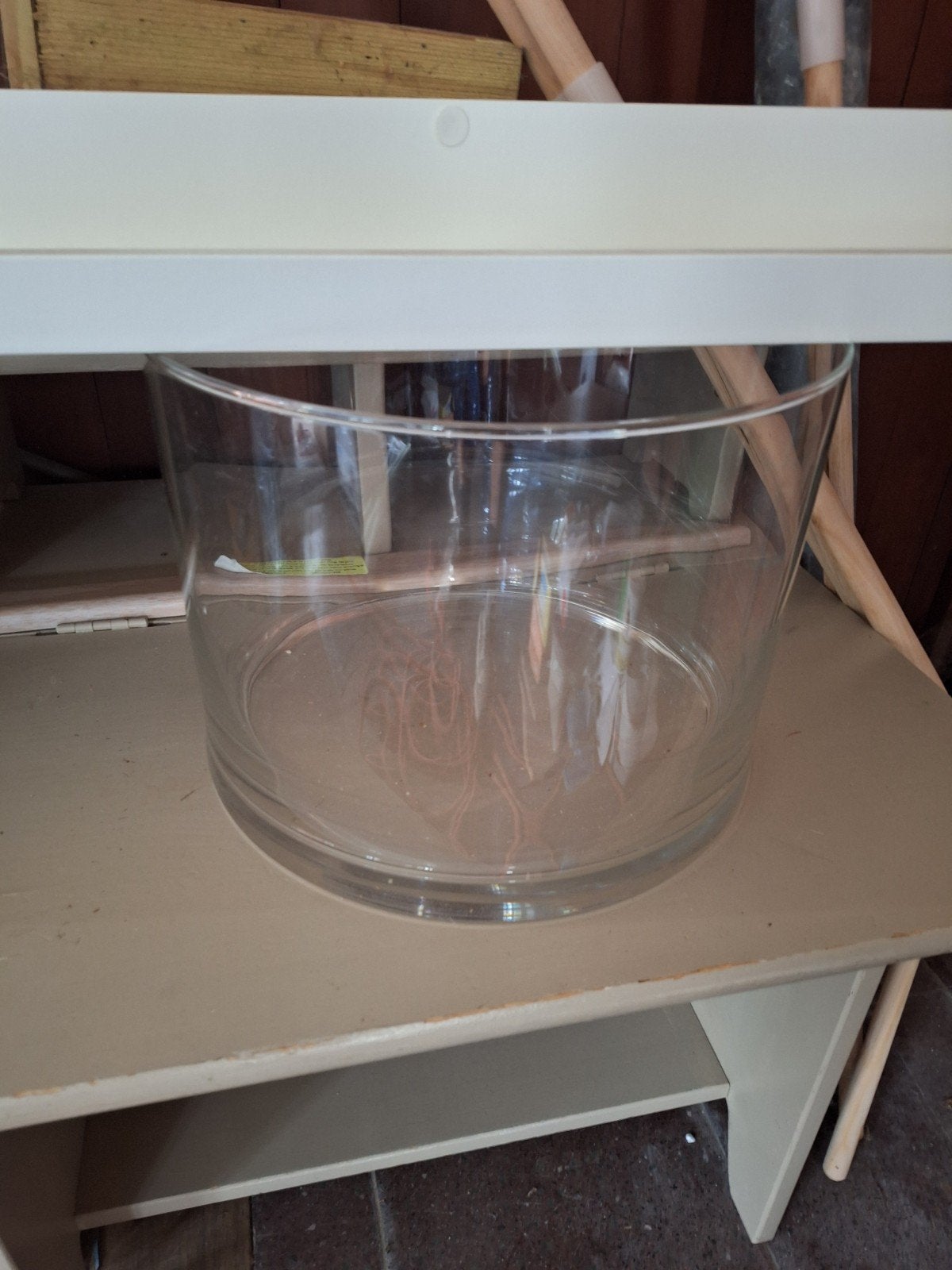 aquarium glas, Ophalen