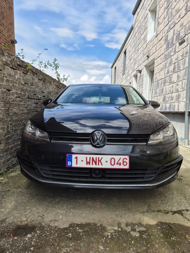 VW GOLF 7 1.6 TDI 2013 AUTOMATIQUE PRÊT A IMMATRICULÉ, Autos, Euro 5, 4 portes, Carnet d'entretien, Noir