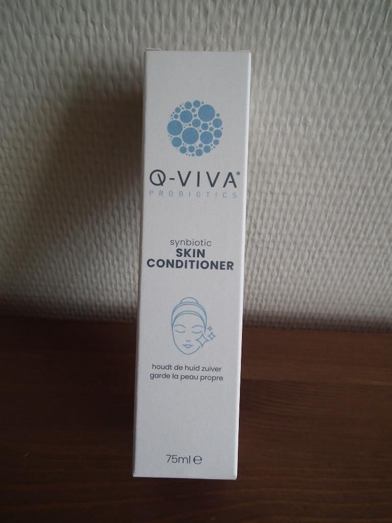 Q-viva, skin coditioner soin probiotique (75 ml) nouveau, Envoi, Neuf, Tout le visage, Soins