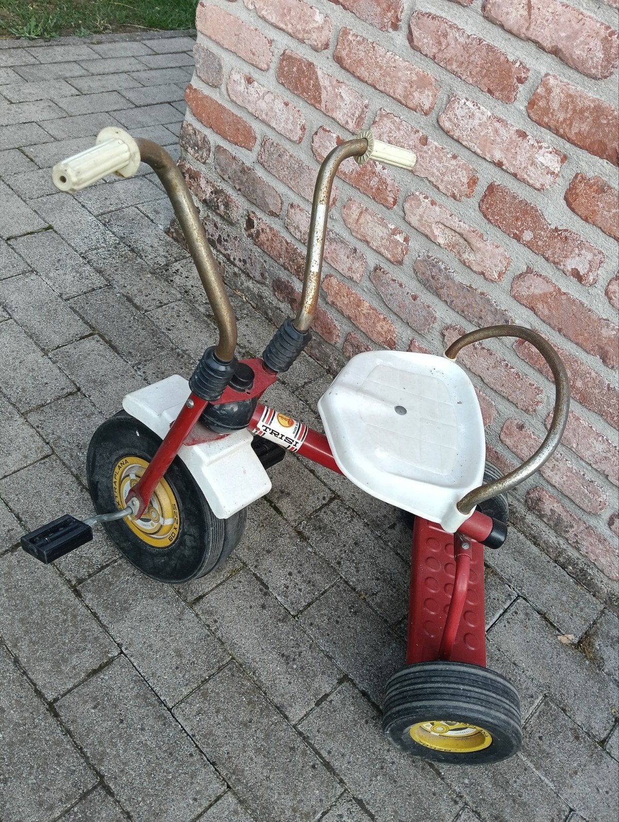 retro 3 wieler, Ophalen