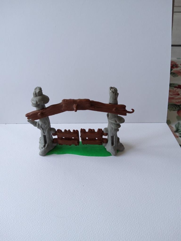 Smurf-tuinpoort, Ophalen of Verzenden, Gebruikt