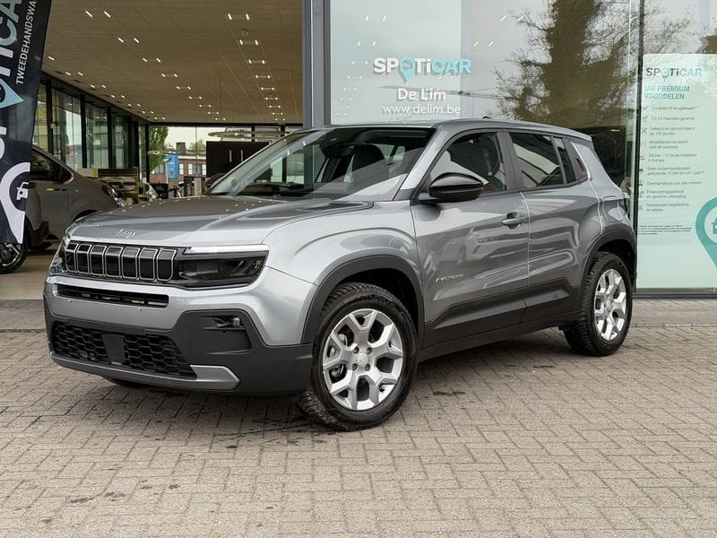 Jeep Avenger Altitude 1.2T *Navi*CarPlay*Camera*JBL*, Auto's, Jeep, Voorwielaandrijving, Gebruikt, Zwart, Leder en Stof