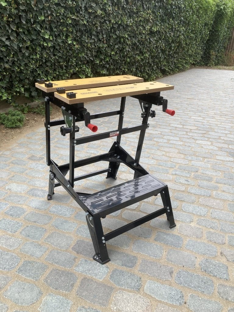 Werkbank Kreator KRT 672002 HD, Bricolage & Construction, Enlèvement, Comme neuf, 70 à 120 cm, Rabattable