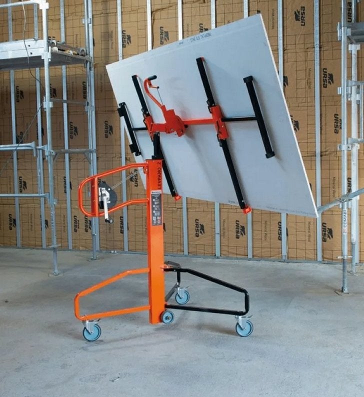 platenlift gyproclift levpano, Doe-het-zelf en Bouw, Bouwliften, Ophalen, Gebruikt