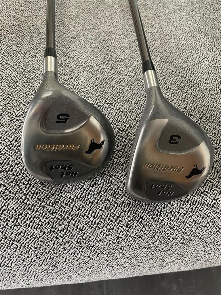Purdition Hot Shot fairway woods 3 & 5 – golfclubs, Ophalen of Verzenden, Zo goed als nieuw, Club, Overige merken