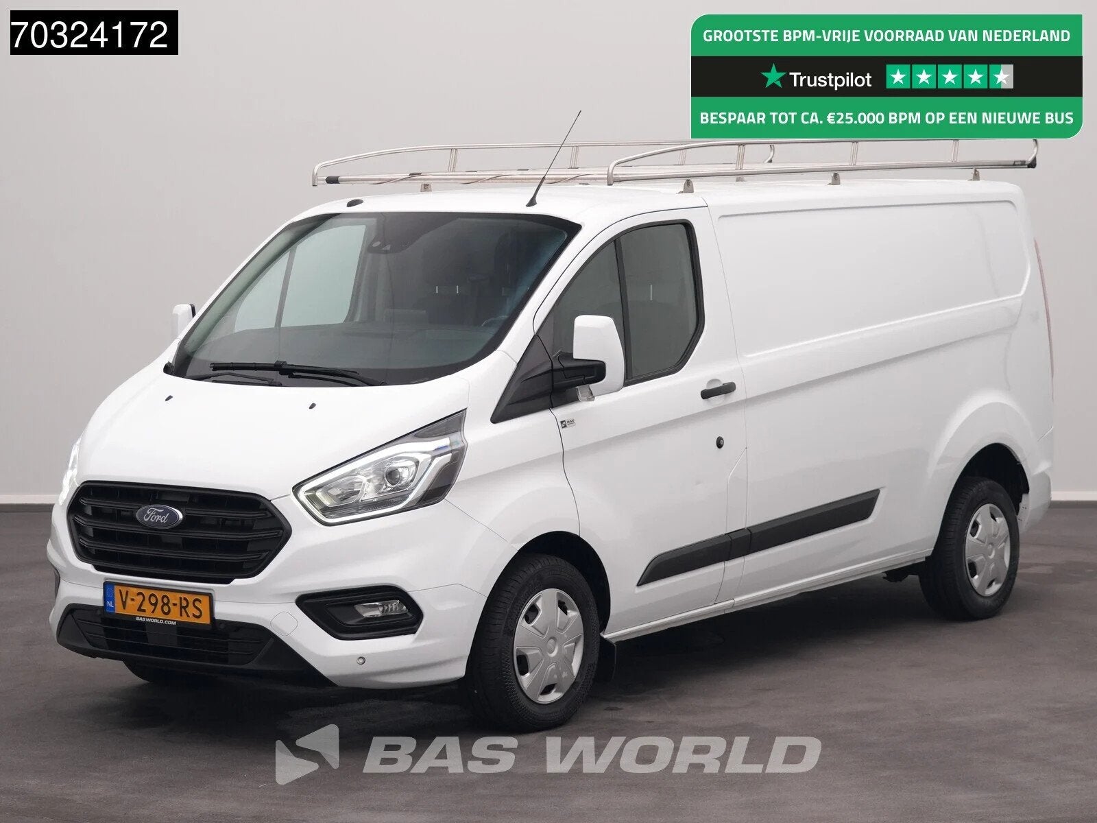Ford Transit Custom L2H1 Trekhaak LED Xenon Navi Airco Cruis, Achat, 105 ch, Euro 6, Entreprise