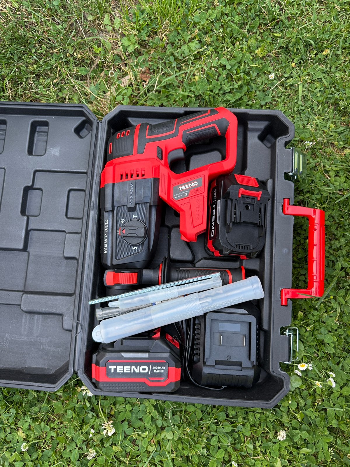 Marteau Perforateur TEENO Sans Fil – Neuf, jamais utilisé, Doe-het-zelf en Bouw, Gereedschapskisten, Nieuw, Ophalen of Verzenden