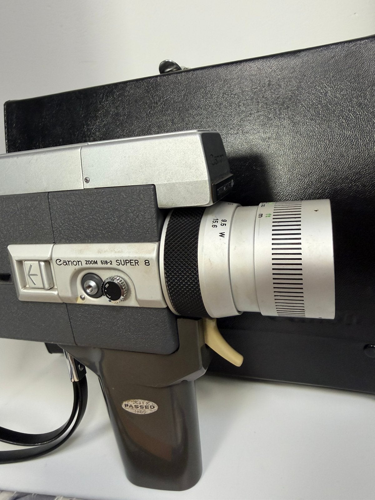 Canon Zoom 518-2 Super 8 + met koffer, Audio, Tv en Foto, Videocamera's Analoog, Ophalen of Verzenden, Overige soorten, (Video)band