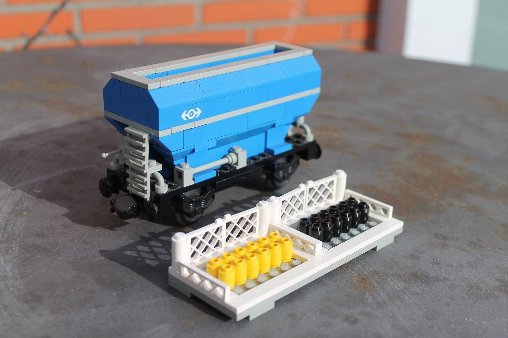 Voiture Lego 4536 Blue Hopper, Enlèvement ou Envoi, Lego, Ensemble complet, Utilisé