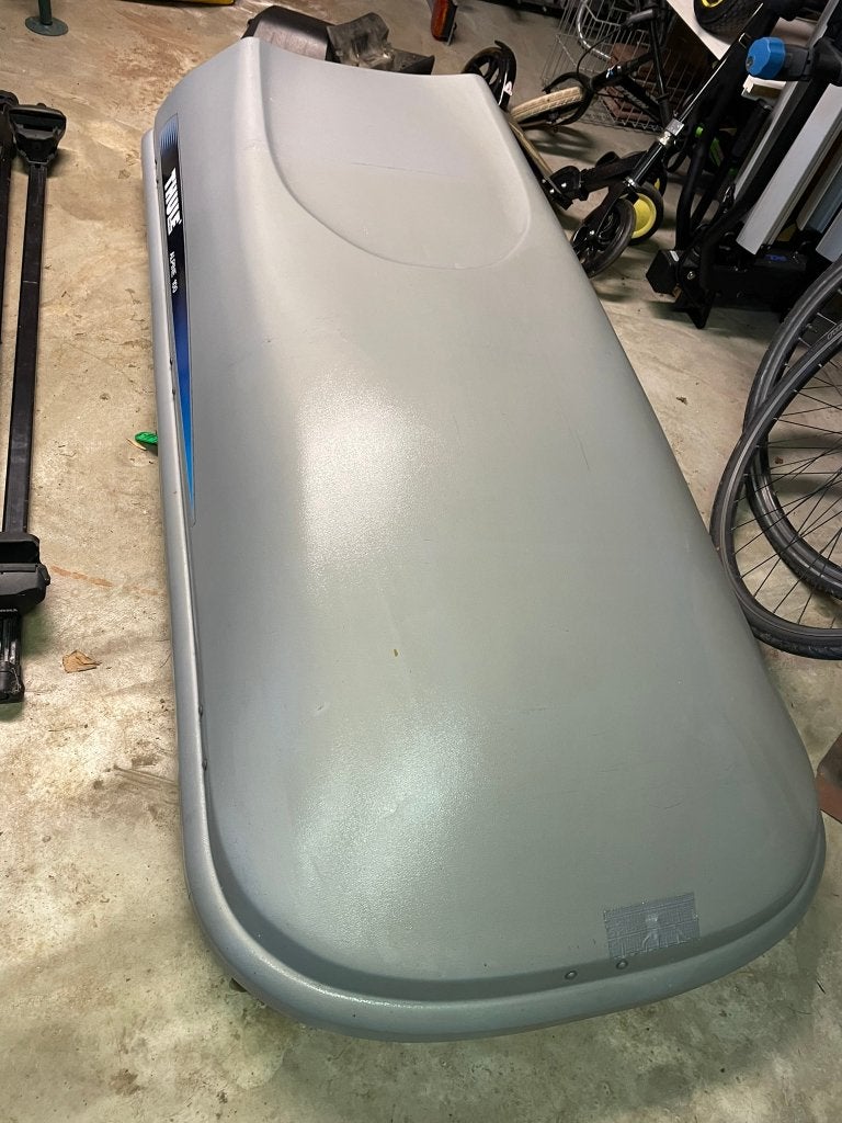 dakkoffer thule alpine 100, Auto diversen, Ophalen, Gebruikt