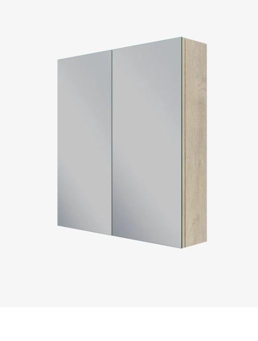 Eiken spiegelkast Linea montro,, Enlèvement, Armoire à miroir