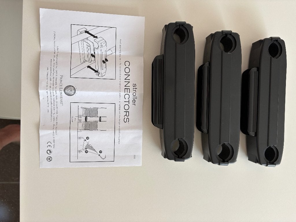 Stroller connectors om 2 buggy's te koppelen, Enlèvement, Neuf, Autres marques