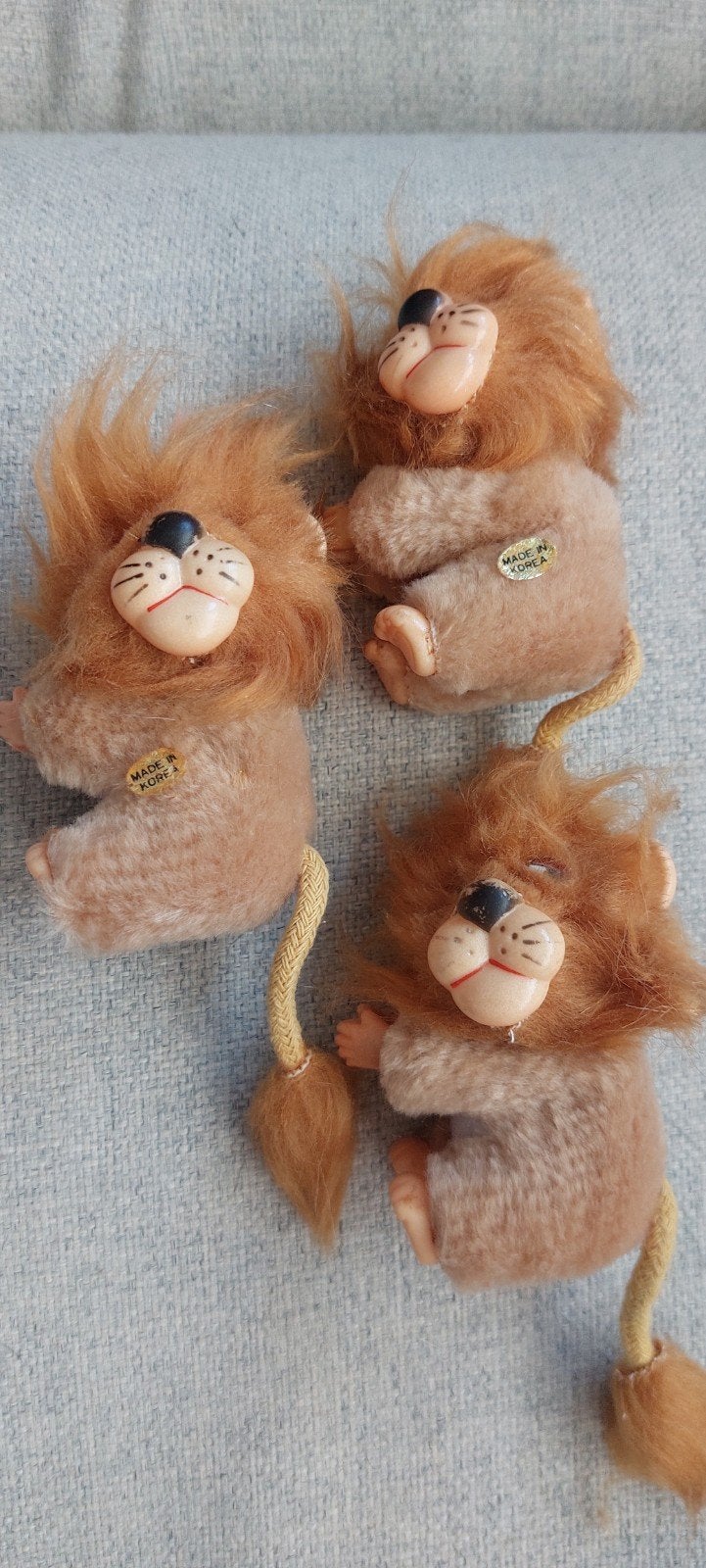 Vintage vingerclip voor kleine leeuw, Ophalen of Verzenden