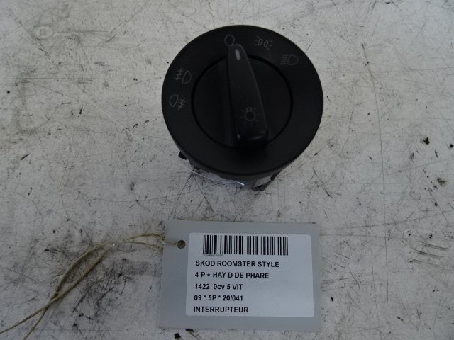 SCHAKELAAR Skoda Roomster (5J) (1U0941531D), Auto-onderdelen, Gebruikt, Skoda