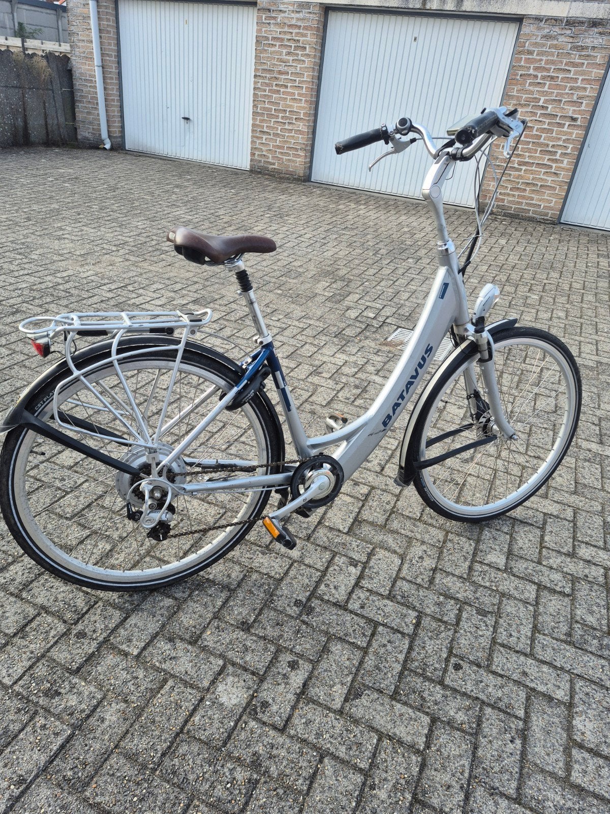 Batavus Elektrische Damesfiets / E-Bike – Lage Instap –, Fietsen en Brommers, Ophalen, Trommelrem, Batavus, Versnellingen