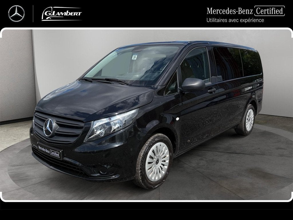 Mercedes-Benz Vito Tourer 114 CDI Pro L2 9G-Tronic, Auto's, 4 deurs, Gebruikt, Zwart, 4 cilinders