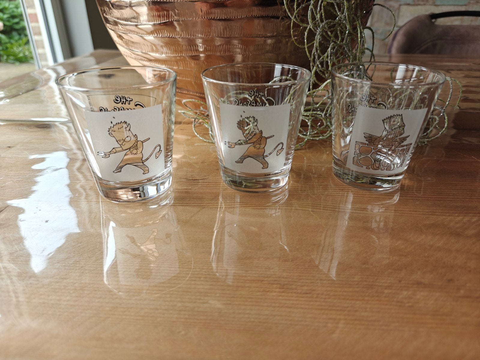 Splinternieuwe Simpsons glaasje, 2001, Ophalen of Verzenden, Nieuw, Overige typen
