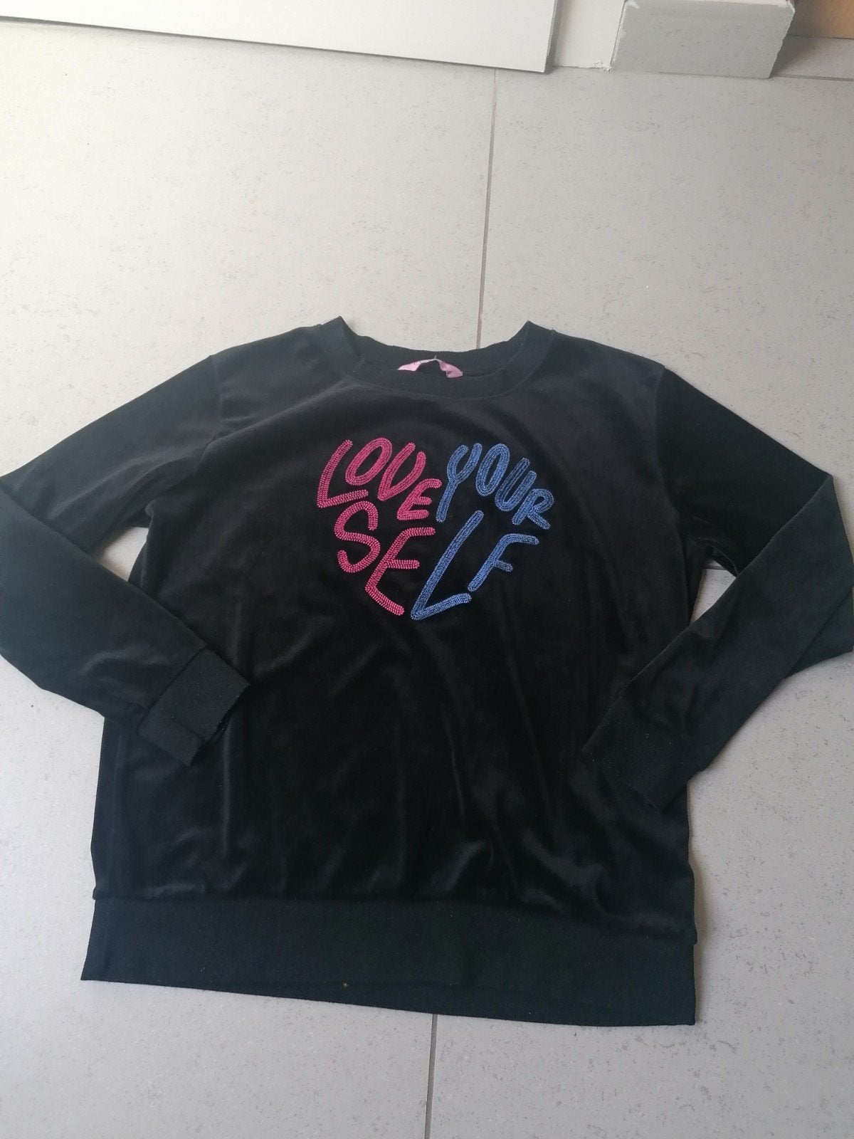 Hunkemöller trui van huispak, dames. mt S, Kleding | Dames, Hunkemöller, Ophalen of Verzenden, Maat 36 (S), Zwart