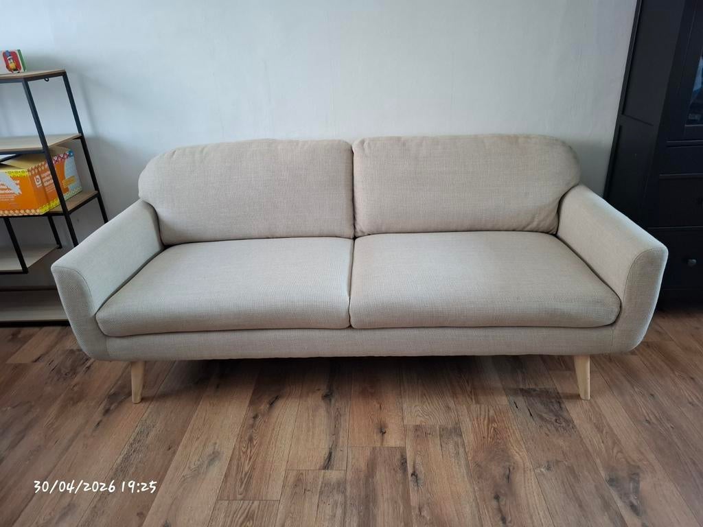 Beige zetel, Huis en Inrichting, Ophalen