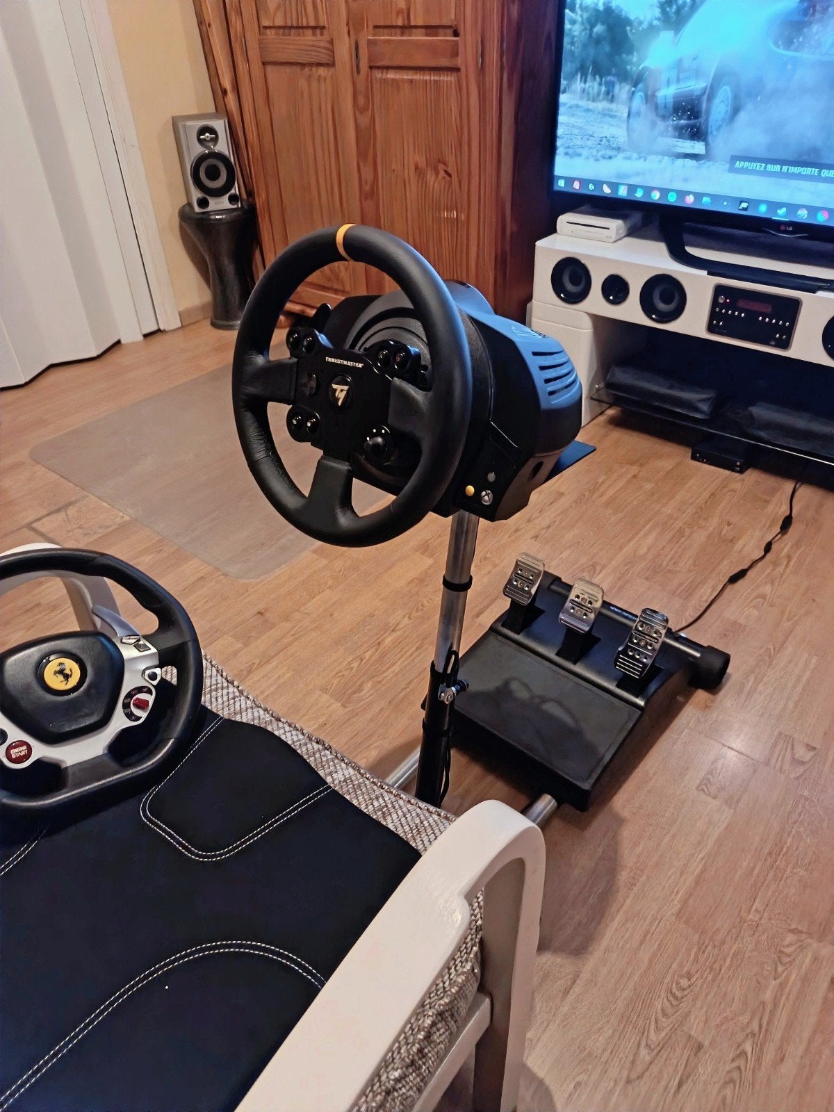 Thrustmaster tx leather édition + Stand Wheel Pro., Informatique & Logiciels, Joysticks