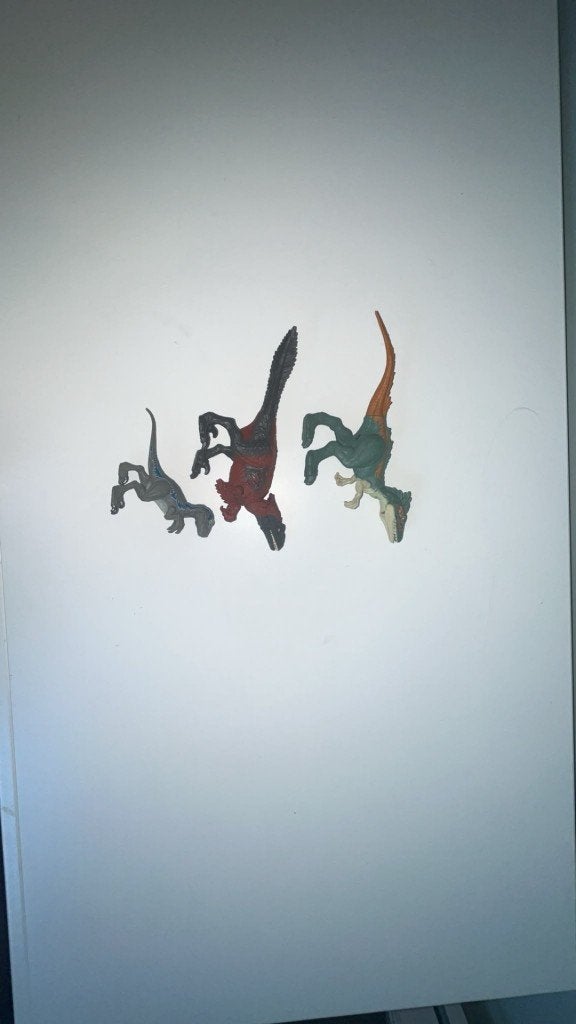 Jurassic World Mattel Raptor, Pyroraptor, Moros Intrepidus, Enfants & Bébés, Enlèvement ou Envoi, Comme neuf