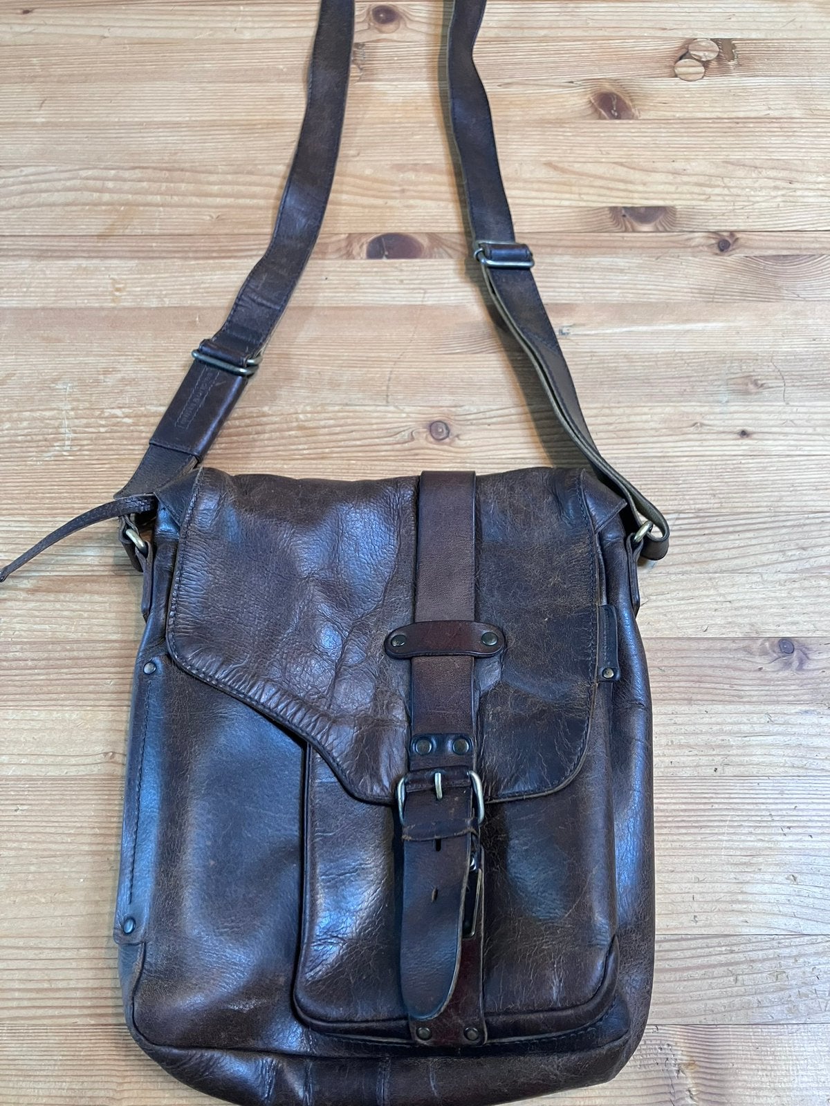 Tas Aunts& Uncles, Autres marques, Cuir, Brun, Enlèvement