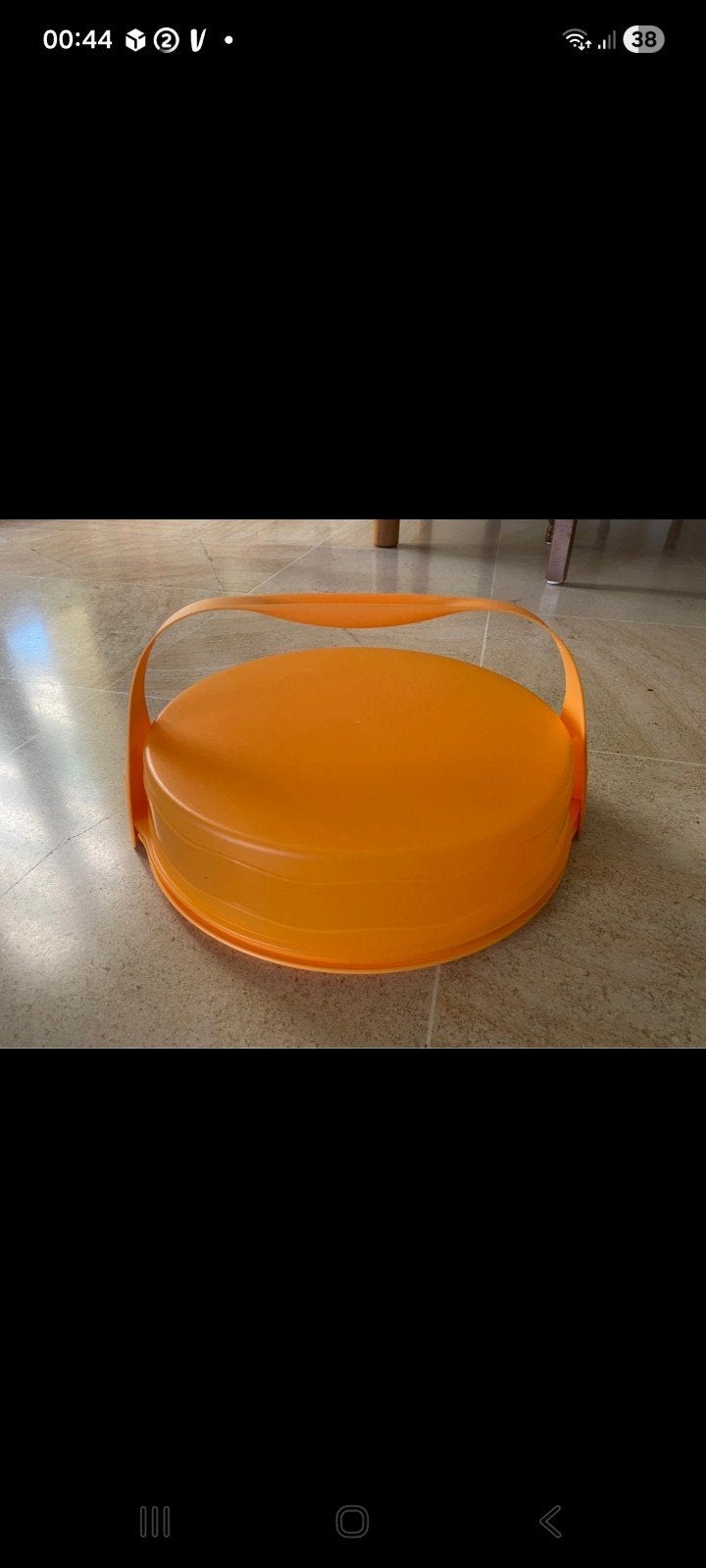 Nieuwe taartdoos rond van tupperware, Enlèvement ou Envoi, Neuf, Avec poignée