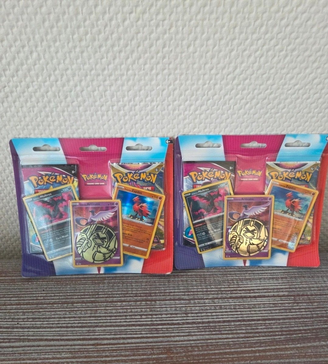 2x Galarian Birds Blister pack, Ophalen of Verzenden