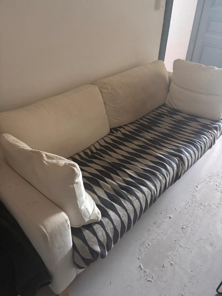 Zetel Ikea, Ophalen, Gebruikt, Driepersoons, 75 tot 100 cm