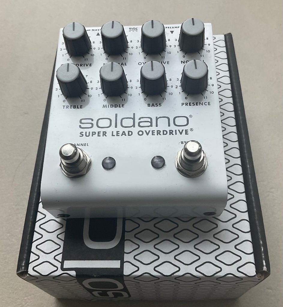 Soldano Super Lead Dual Overdrive, Muziek en Instrumenten, Ophalen, Zo goed als nieuw