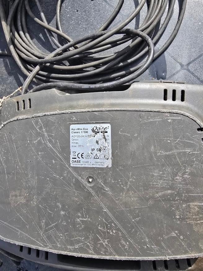 vijverpomp oase aquamax eco clasic 17500, Ophalen, Gebruikt, Vijverpomp