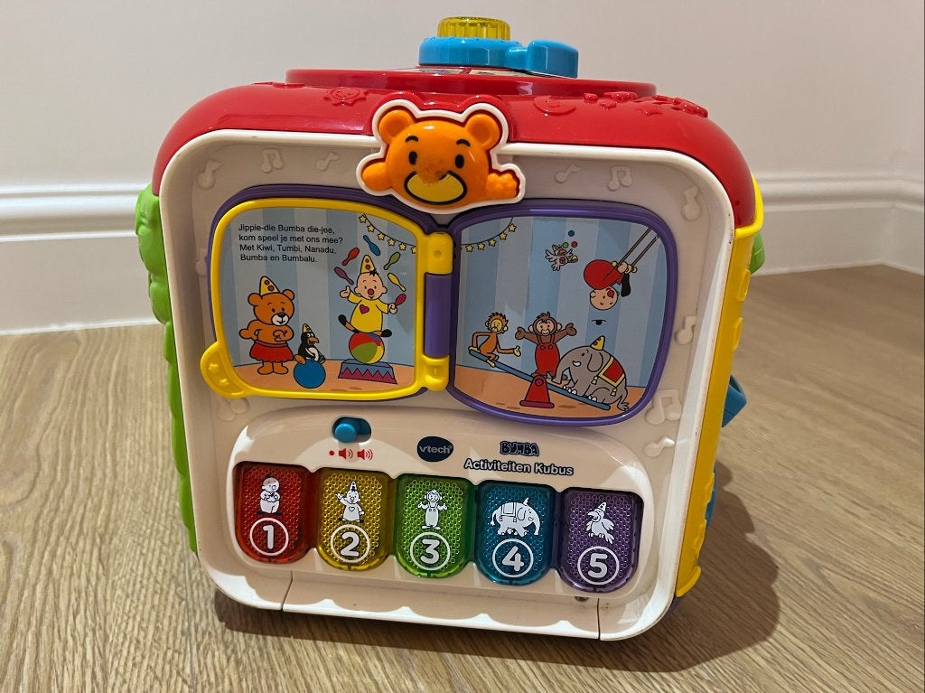 Cube Bumba, Enlèvement, Utilisé, 6 mois à 2 ans