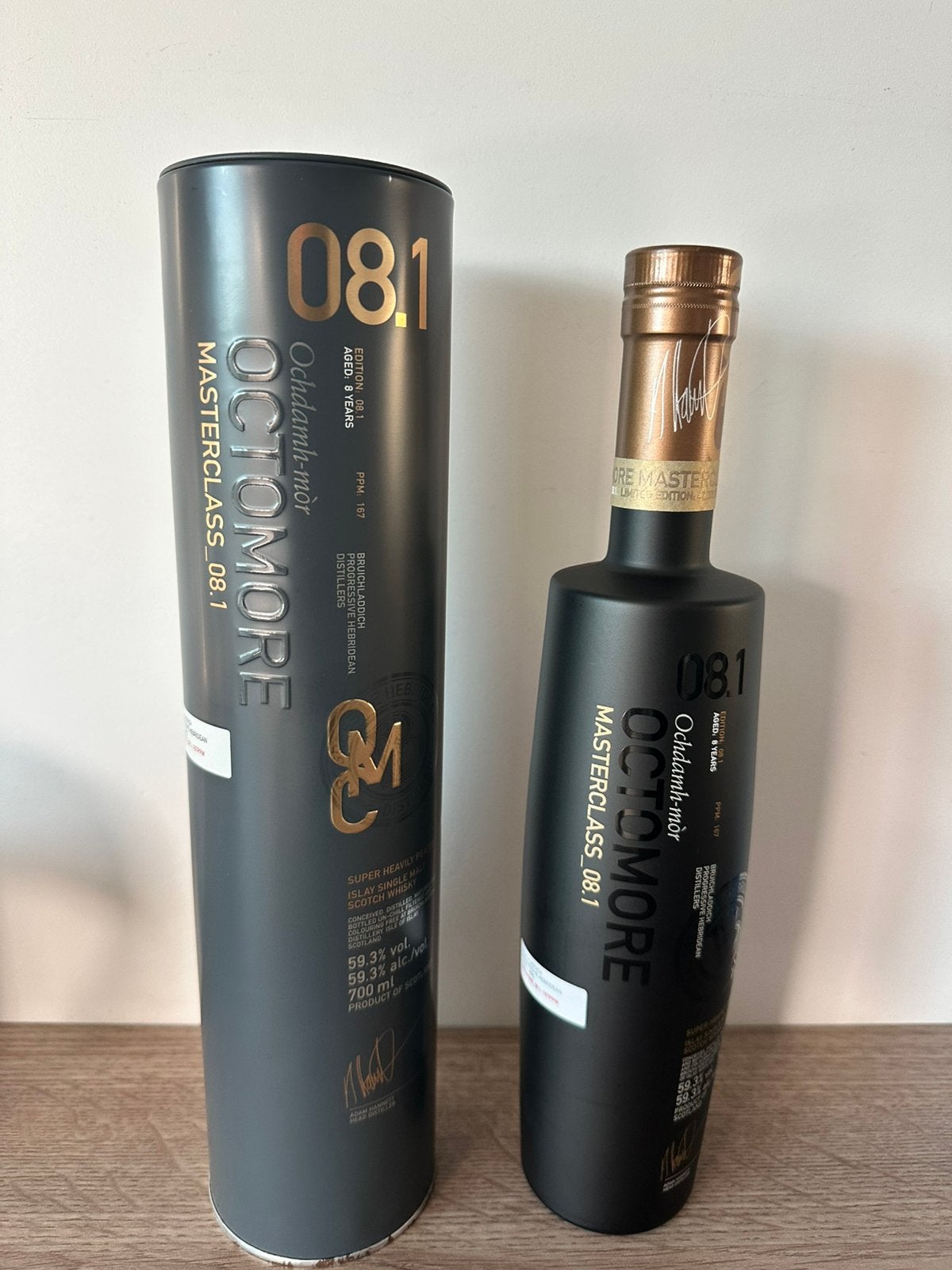 Octomore Edition 08.1 Masterclass, Ophalen of Verzenden, Nieuw, Overige gebieden, Overige typen